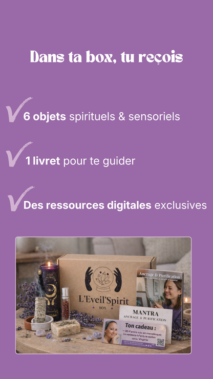 Box spirituelle - sans engagement L'Eveil'Spiritbox